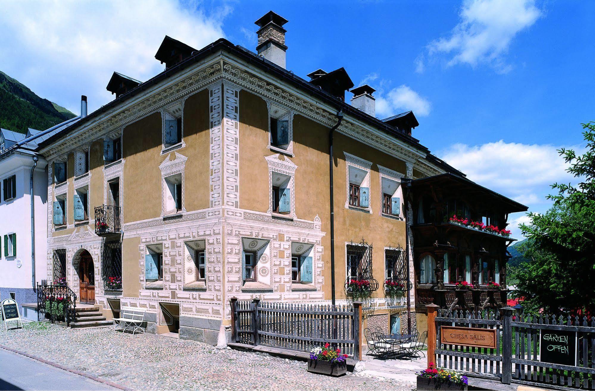 Historic Hotel Chesa Salis Bever Exterior photo